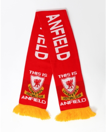 NEW LIVERPOOL FC FEATHER SCARF 18/19 