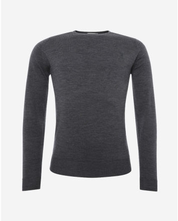 mens black round neck jumper