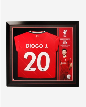Diogo Jota Liverpool Signed Shirt 2020 Jota Shirt 2025