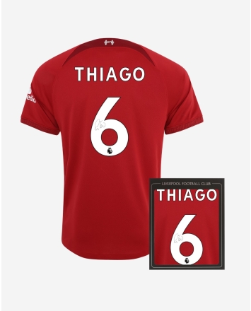 Thiago 6 Liverpool Name & Number Player & Youth Size Official 17/18 19/20 