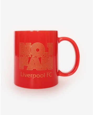 Red/White One Size Liverpool FC Official Tea Tub Mug