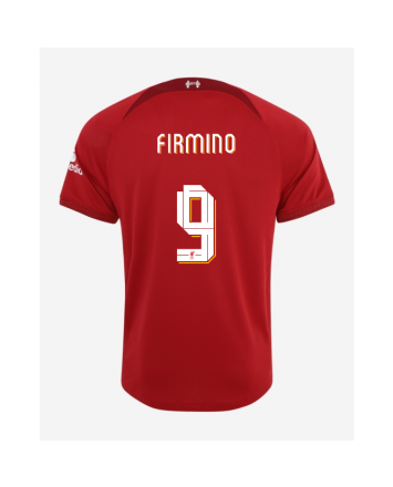 Flocage Nameset Firmino #9 Liverpool 2019-2021 Home Champion League 