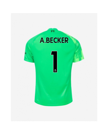 Champion League Flocage Nameset Alisson Becker #1 Liverpool 2019-2020 Home
