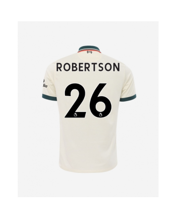 White Liverpool Champions League FLOCAGE Liverpool ROBERTSON #26  Nameset