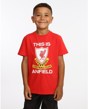 Liverpool FC Childrens/Kids 2012/13 T Shirt And Short Set TA2354 