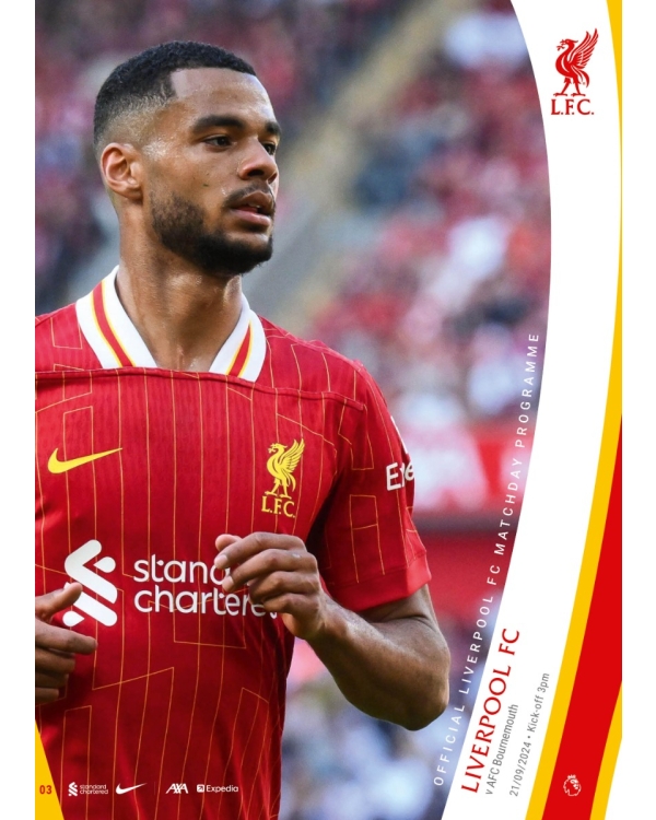 Matchday Programme - LFC Vs Bournemouth - 21/09/24