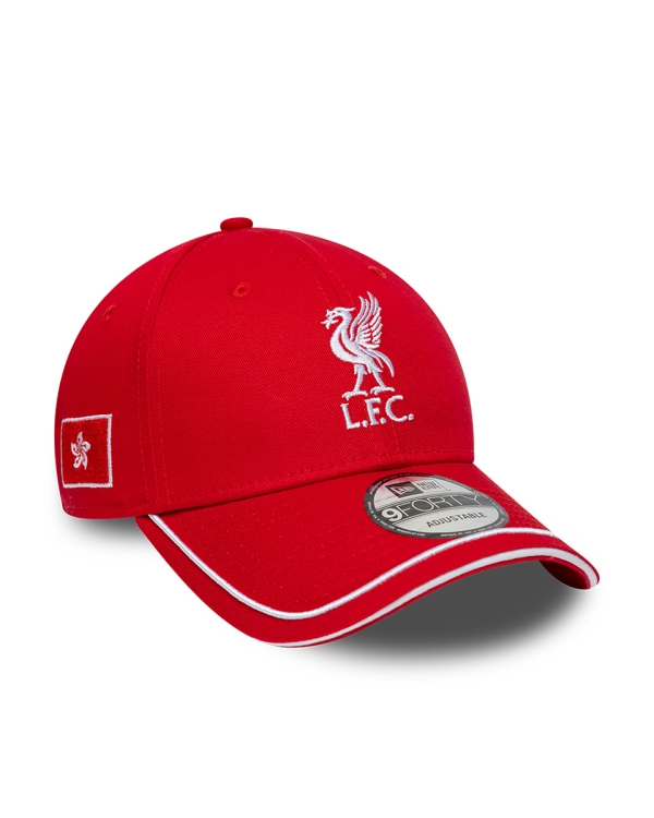 Casquette Liverpool FC Officielle Écusson Bronx Rouge – Enfant