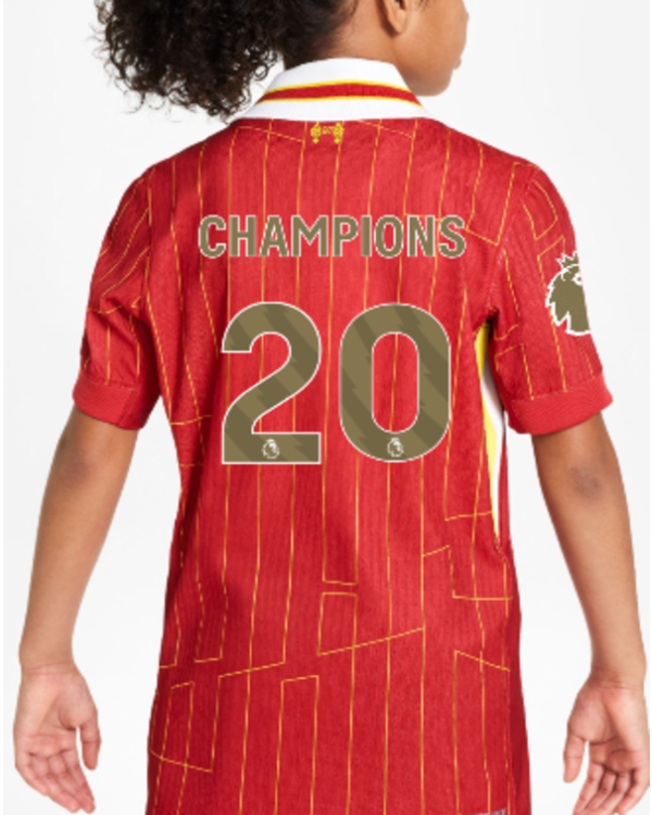 LFC Nike Youth 24/25 Home Match Jersey - CHAMPIONS 20
