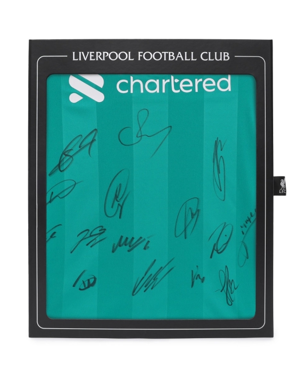 LFC サイン入り 25/26 スクワッドボックスサードシャツ