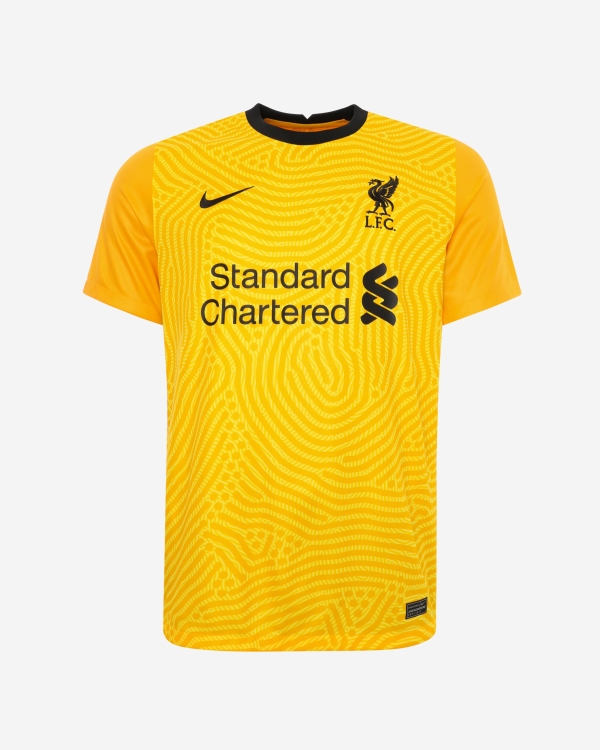 Lfc yellow goalie kit on sale