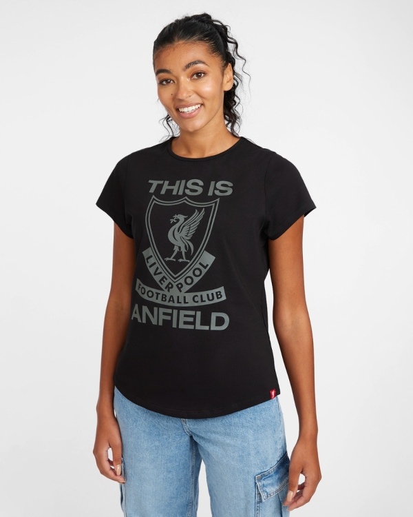 LFC Womens Black TIA Tee