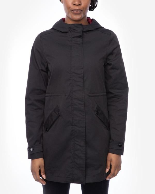 LANCY PARKA BLACK