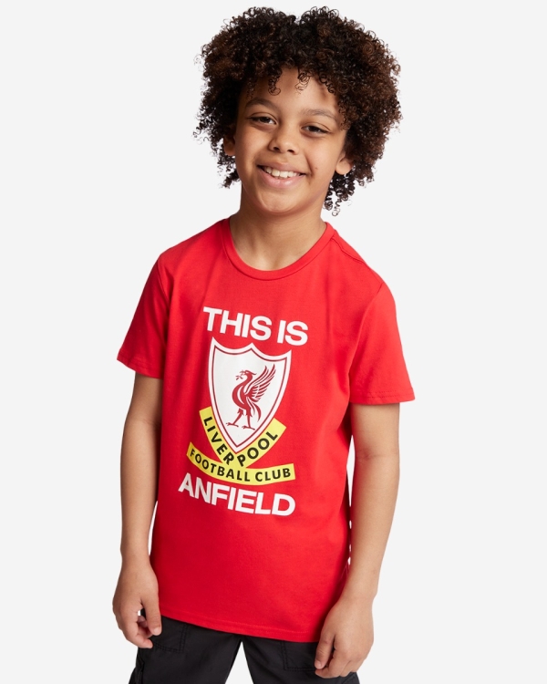 Liverpool t shirts for kids online