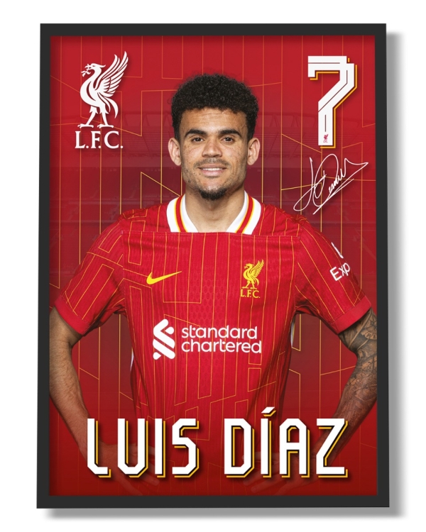 Luis Diaz #23 Liverpool hot FC UCL Match Slim Fit Tan Away Soccer Jersey 2021-2022