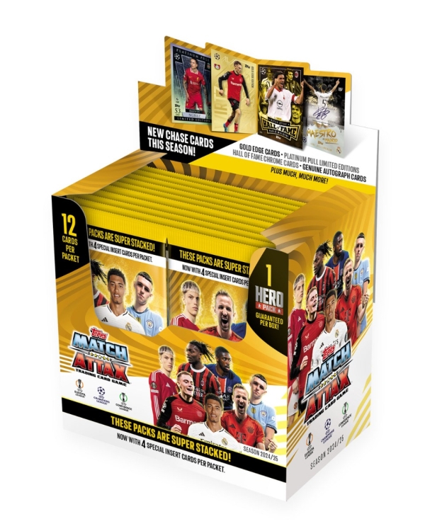 Match Attax 24/25 Card Packet 24Pk Box