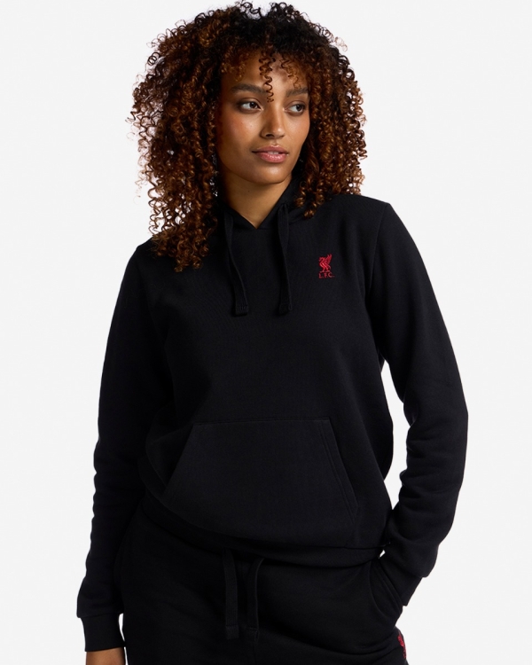 LFC Womens Logo Overhead Hoody Black