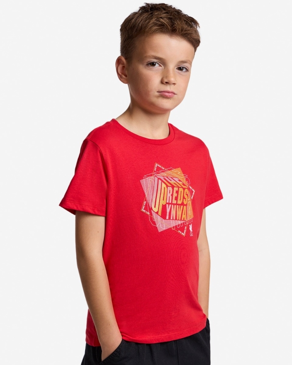 LFC Juniors Up The Reds Tee Red
