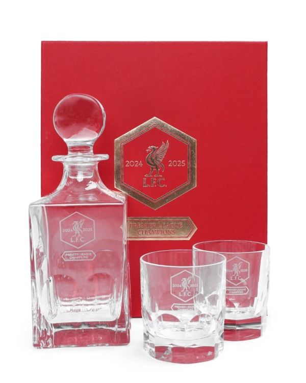 Sous-verres Serviette Officiels Set Liverpool FC - Verre à Bière 4 Sous- Verres Serviette - Produit Officiel Ensemble Bar Football