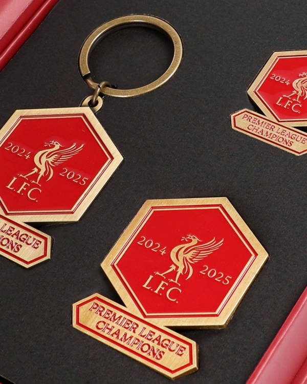 ＬＦＣ　リバプールFC バッジセット リバプールFC 125周年記念ピンバッジセット リバプールFC 125