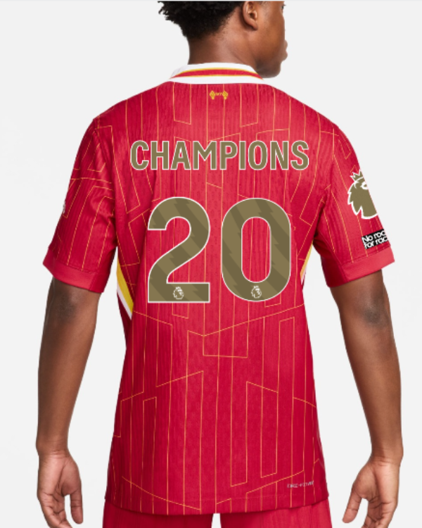 LFC Nike Mens 24/25 Home Match Jersey - CHAMPIONS 20