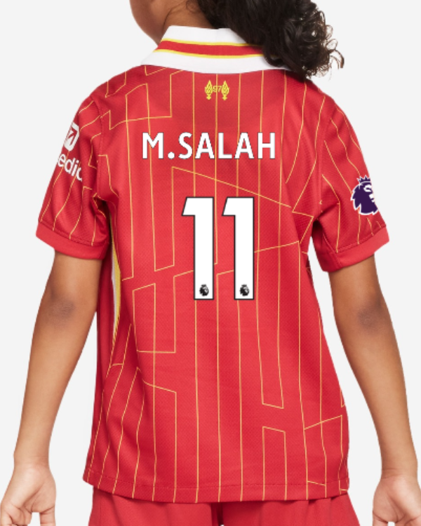 LFC Nike Little Kids 24/25 Home Kit - Premier League - Premier League Patch | Youth - Premier League - M.SALAH