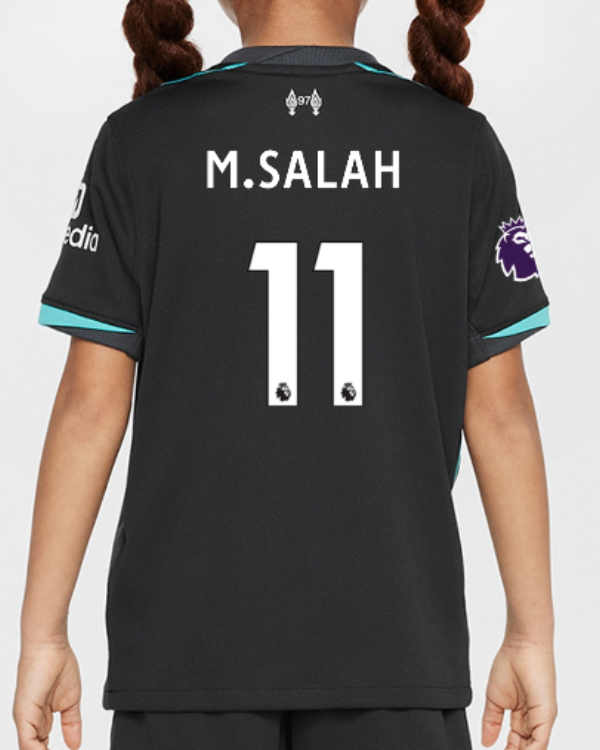 LFC Nike Little Kids 24/25 Away Kit - Premier League - Premier League Patch | Youth - Premier League - M.SALAH