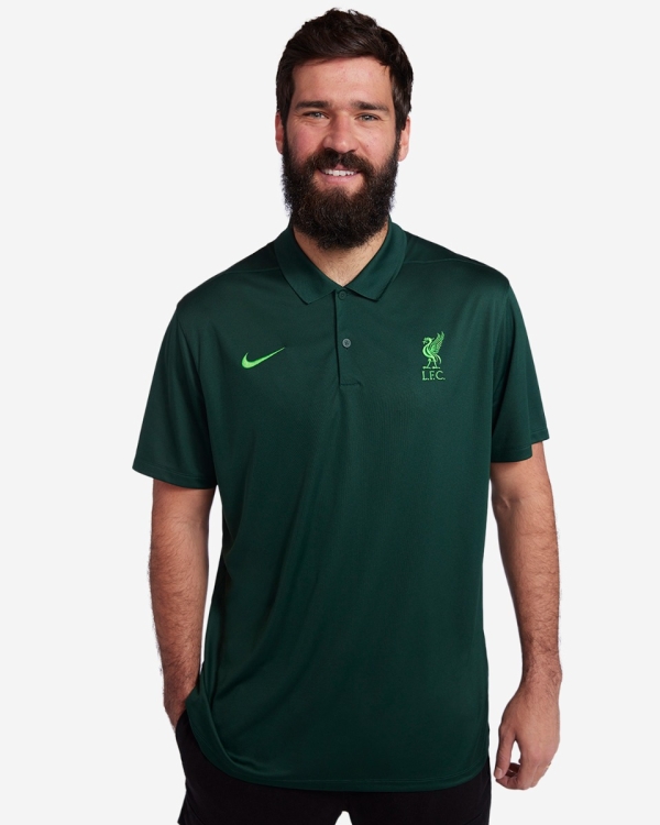 LFC Nike Mens 23/24 Victory Polo Green