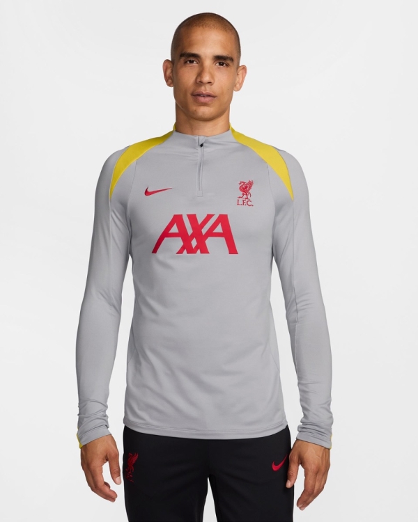 LFC Nike Mens 24 25 Strike Drill Top Light Grey