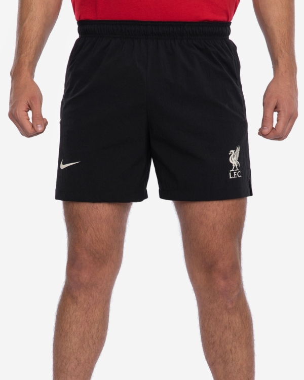 LFC Nike Mens Black Woven Shorts