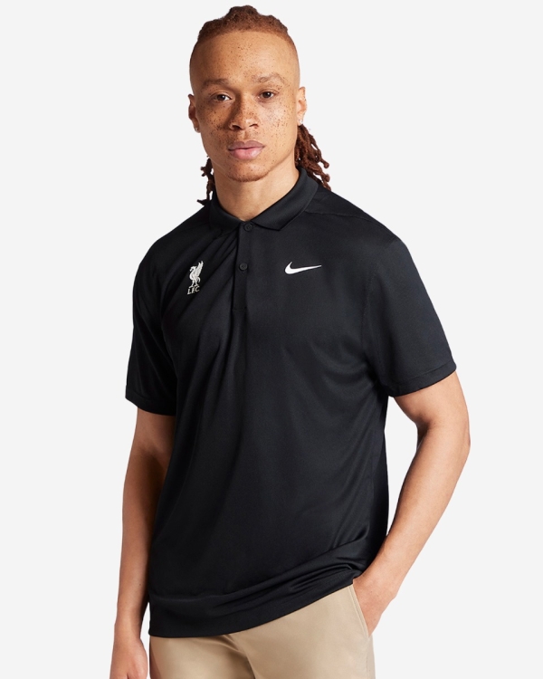 LFC Nike Mens Victory Golf Polo Black