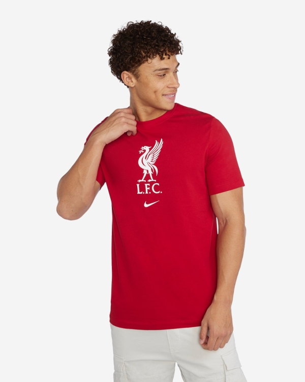 LFC Nike Mens 23/24 Crest Tee Red