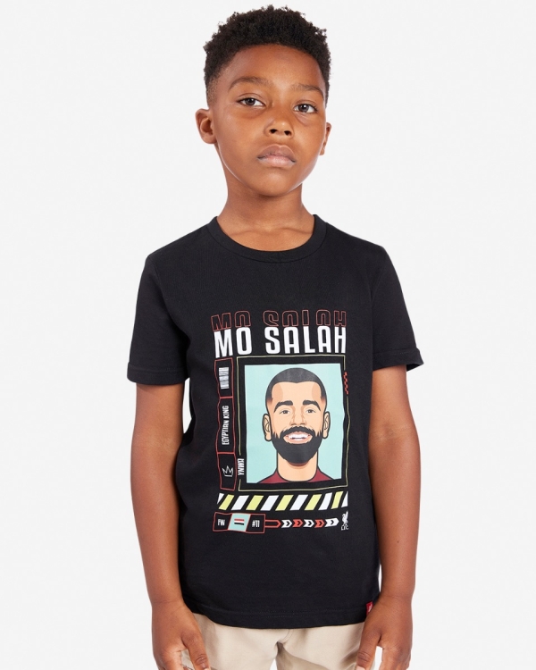 LFC Juniors Salah Tee Black