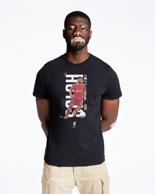 LFC 24/25 Adults Salah Tee Black