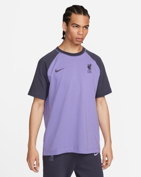 LFC Nike Mens 23 24 Travel Top Purple