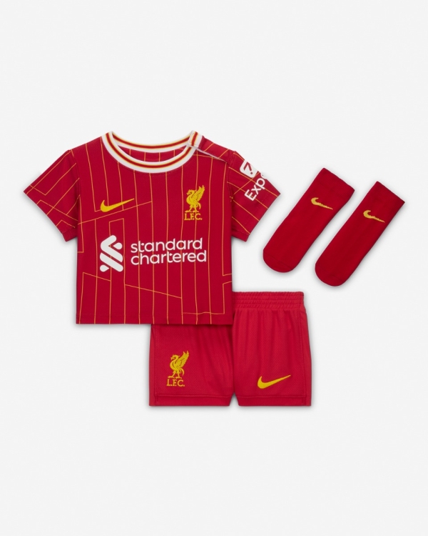 LIVERPOOL 2019-20 格好いい ヘンダーソン 公式フルパッチユニフォーム