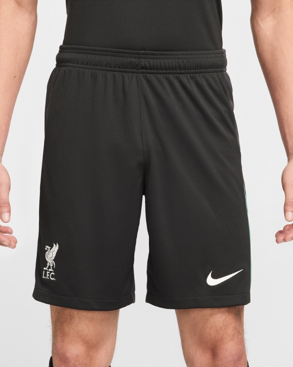 Nike Liverpool Third Shorts 24/25 (Black/Global Red