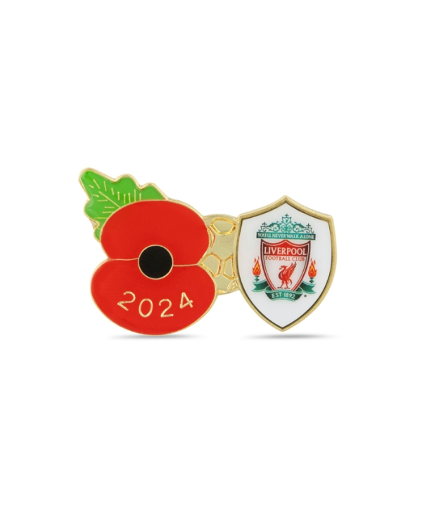 LFC Royal British Legion Poppy Pin