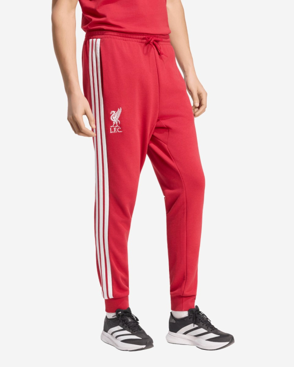 LFC adidas Mens 26/27 DNA Pants Active Maroon