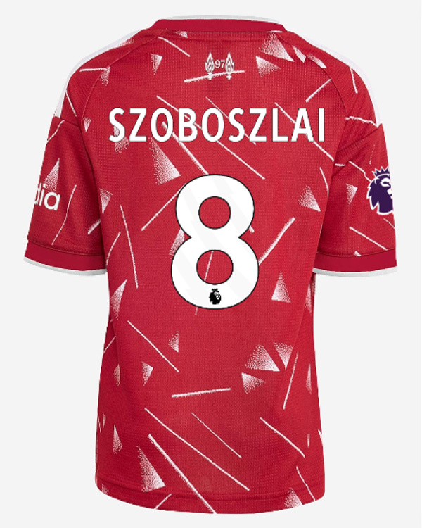 リバプール　ソボスライ　ユニホーム　SZOBOSZLAIプレミアリーグ Dominik Szoboszlai LFC Shirts & Souvenirs