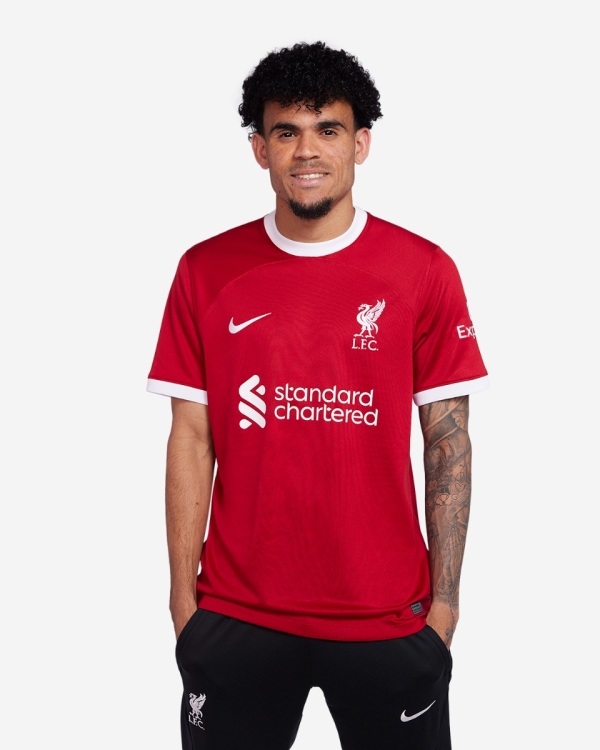 LFC Nike メンズホームスタジアムシャツ 23/24 | Liverpool FC オフィシャルストア