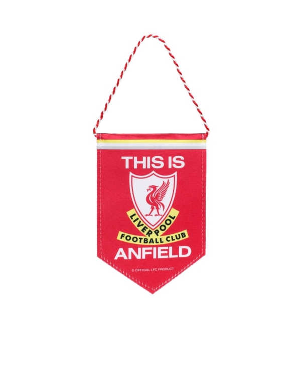 Fanion Vintage Liverpool FC Des Années 70 : Wimpel Collector à Accrocher