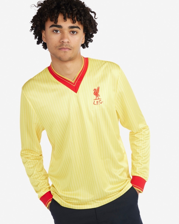 LFC Retro Mens 84 85 Away Shirt