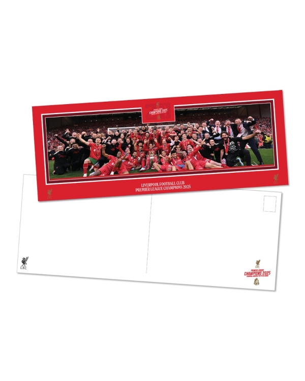 LFC Premier League Trophy Lift Postcard