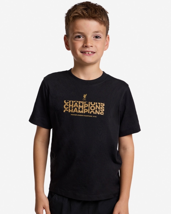 Liverpool T-Shirt EPL Champions 2024/25 - Red Kids