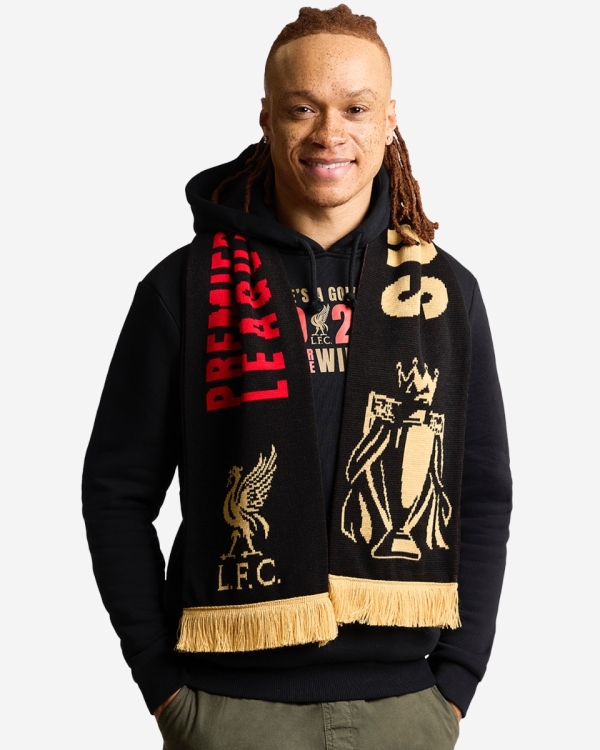LFC EPL Champions 24/25 Scarf Black