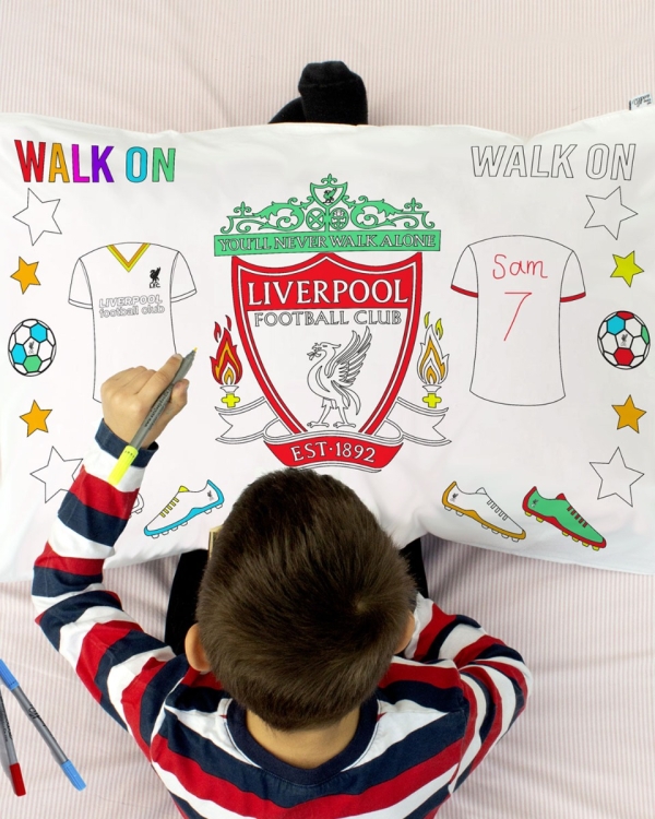 LFC Colour In Pillowcase
