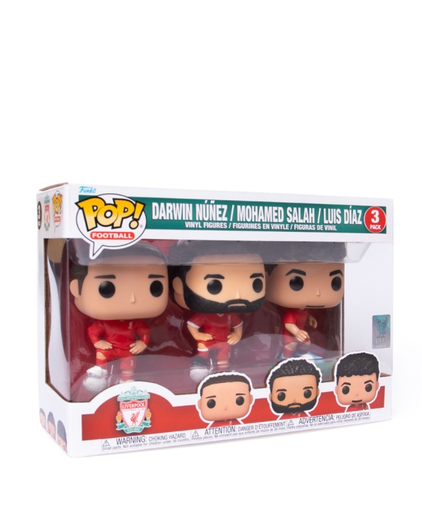 LFC Funko Pop! Vinyl Figurines Set Of 3 - Salah, Darwin & Díaz