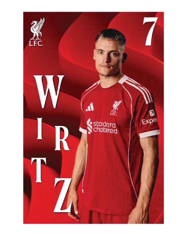Florian Wirtz LFC Shirts & Souvenirs | Liverpool FC Online Store