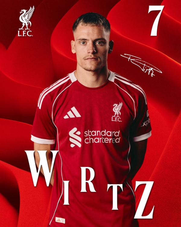 Florian Wirtz LFC Shirts & Souvenirs | Liverpool FC Online Store
