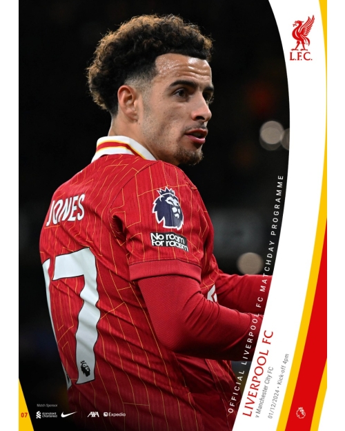 Matchday Programme 12 - LFC Vs Manchester City - 01/12/24